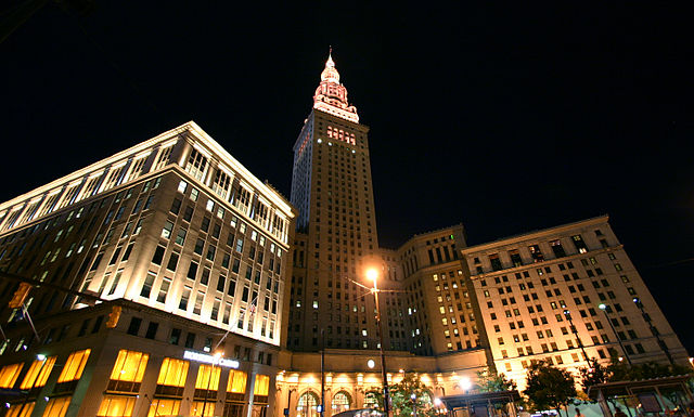 Cleveland Ohio, Terminal Tower, Public Square